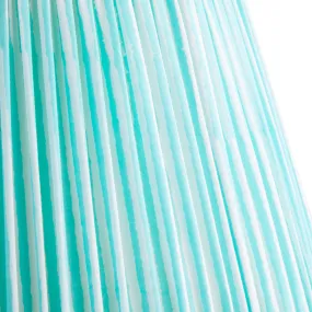 20cm empire shade in aqua chalk stripes 20cm empire shade in aqua chalk stripes