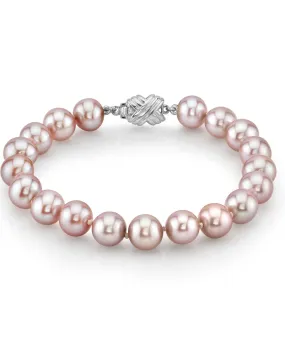 8.0-8.5mm Pink Freshwater Pearl Bracelet - AAA Quality 8.0-8.5mm Pink Freshwater Pearl Bracelet - AAA Quality