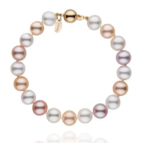 8.5-9.0 mm Multicolor Freshadama Pearl Bracelet 8.5-9.0 mm Multicolor Freshadama Pearl Bracelet