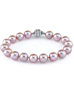 8.5-9.5mm Pink Freshwater Pearl Bracelet - AAAA Quality 8.5-9.5mm Pink Freshwater Pearl Bracelet - AAAA Quality