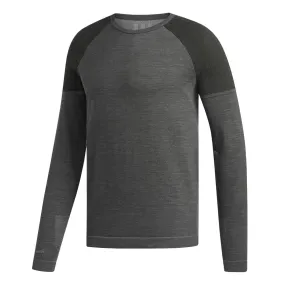 adidas Primeknit Crew Sweatshirt - Legend Earth Mel adidas Primeknit Crew Sweatshirt - Legend Earth Mel