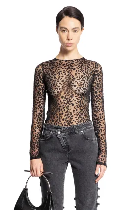 ALEXANDER MCQUEEN WOMAN BLACK TOPS ALEXANDER MCQUEEN WOMAN BLACK TOPS