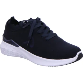 Ara Ladies Bamboo Stretch Lace Up Sneaker Navy Ara Ladies Bamboo Stretch Lace Up Sneaker Navy
