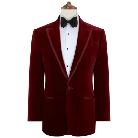 Balinteer Berry Velvet Jacket Balinteer Berry Velvet Jacket