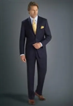 Baroni Birdseye Blue Modern Fit Baroni Birdseye Blue Modern Fit