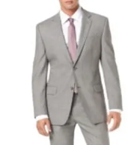 Baroni Sharkskin Grey Suit Modern Fit Baroni Sharkskin Grey Suit Modern Fit