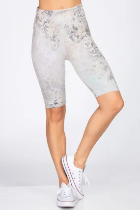 Baroque in Flight Printed Legging Shorts Baroque in Flight Printed Legging Shorts
