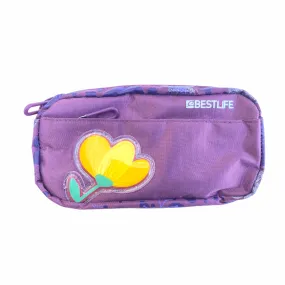 Bestlife Purple Flower Pencil Case Bestlife Purple Flower Pencil Case