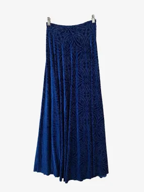 Black Milk Velvet Sapphire Mesh Slit Skirt Size M Black Milk Velvet Sapphire Mesh Slit Skirt Size M