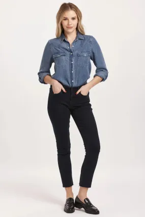 BLAIRE MID RISE SLIM STRAIGHT BLAIRE MID RISE SLIM STRAIGHT