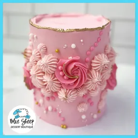 Blooming Blush Bliss Birthday Cake Blooming Blush Bliss Birthday Cake