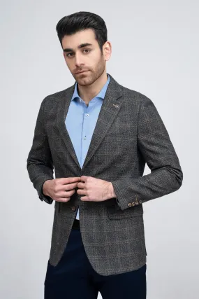 CASUAL COAT BLACK GREY CASUAL COAT BLACK GREY