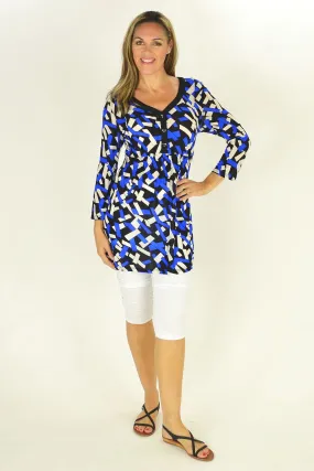 Clarity Shapes Tunic Top Clarity Shapes Tunic Top