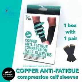 COPPER ANTI-FATIGUE COMPRESSION CALF SLEEVES COPPER ANTI-FATIGUE COMPRESSION CALF SLEEVES