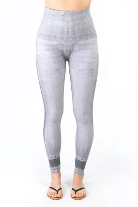 Denim Print High Waist Legging Denim Print High Waist Legging