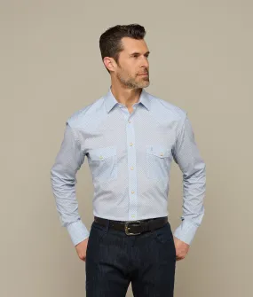 El Paso Prints :: Mini Floral Blue   Red El Paso Prints :: Mini Floral Blue   Red