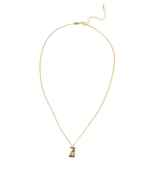 Elly Lou August Flower Necklace - Gold Elly Lou August Flower Necklace - Gold