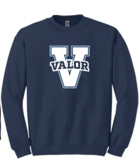 Essentials Crewneck Sweatshirt Navy Valor V Essentials Crewneck Sweatshirt Navy Valor V