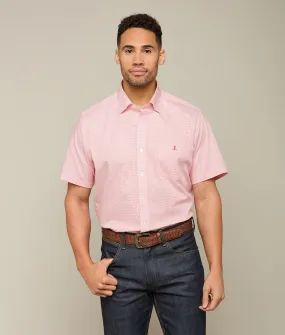 Frisco :: Apple Red Micro Graph Check Frisco :: Apple Red Micro Graph Check