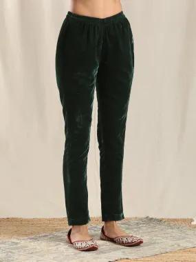 Green Velvet Pant Green Velvet Pant