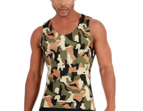 Insta Slim USA Camo Activewear Muscle Tank 3MAT001 Insta Slim USA Camo Activewear Muscle Tank 3MAT001
