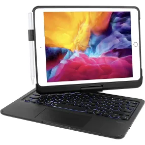 iPad 5 / 6th Gen 9.7" Case Bluetooth Keyboard Cover Rotation Case Black iPad 5 / 6th Gen 9.7" Case Bluetooth Keyboard Cover Rotation Case Black