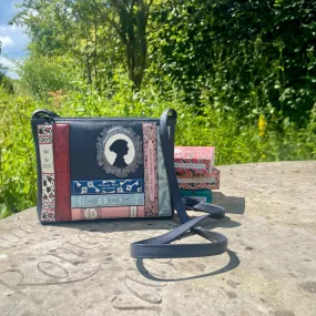 Jane Austen Bookworm Leather Cross Body Bag Jane Austen Bookworm Leather Cross Body Bag