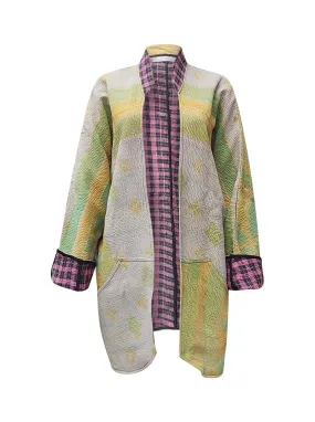 kantha vintage long jacket nirguna kantha vintage long jacket nirguna