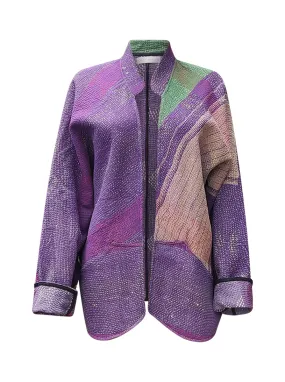 kantha vintage short jacket keshava kantha vintage short jacket keshava