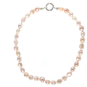 Keshi Pearl Necklace Pink 10-11mm Keshi Pearl Necklace Pink 10-11mm