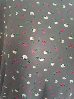 Khaki Floral Slouchy Tee Khaki Floral Slouchy Tee