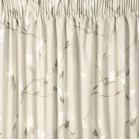 Magnolia Grove Natural Pencil Pleat Ready Made Curtains Magnolia Grove Natural Pencil Pleat Ready Made Curtains