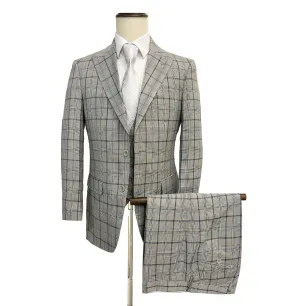 Mazari Bart Revo Modern Fit Suit With Reversible Vest - Gray 2022 Mazari Bart Revo Modern Fit Suit With Reversible Vest - Gray 2022