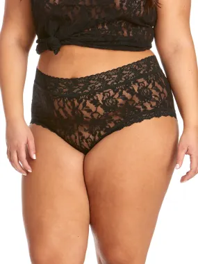 Plus Size Signature Lace Boyshort Black Plus Size Signature Lace Boyshort Black