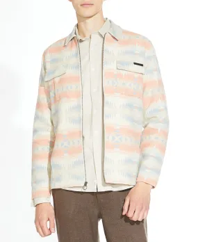 Salem Zip Shirt Jacket (Cream) Salem Zip Shirt Jacket (Cream)