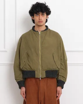 Seed Bomber - Olive Wonky-Wear Seed Bomber - Olive Wonky-Wear