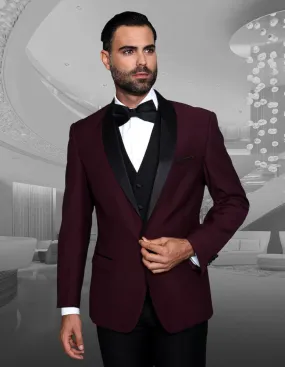 Statement Encore Burgundy Tuxedo Modern Fit Statement Encore Burgundy Tuxedo Modern Fit