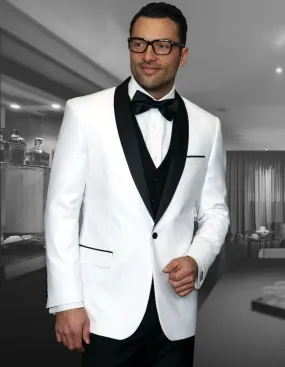 Statement Encore White Tuxedo Modern Fit Statement Encore White Tuxedo Modern Fit