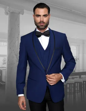 Statement Genova Sapphire Tuxedo Modern Fit Statement Genova Sapphire Tuxedo Modern Fit