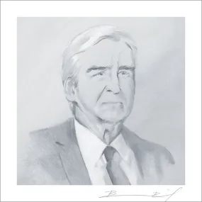 “The Gray Man” signed print “The Gray Man” signed print