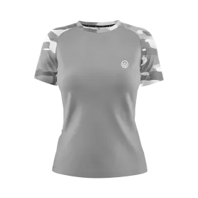 Women’s Arctic Camo Short Sleeve MTB Jersey (Sleeves Only Design) Women’s Arctic Camo Short Sleeve MTB Jersey (Sleeves Only Design)
